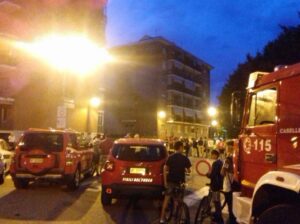 Lesione al palazzo dopo i violenti temporali, 14 famiglie evacuate a Borgaro