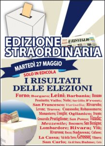 Domani, martedì 27, edizione straordinaria sul voto nei nostri Comuni