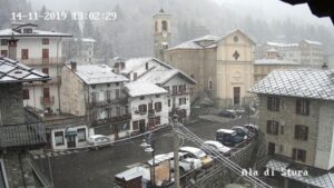 Meteo, arriva la prima abbondante nevicata della stagione nelle Valli di Lanzo