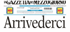 Vicini ai colleghi della Gazzetta del Mezzogiorno