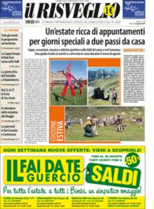 Edizione estiva in edicola il 12 agosto con tutti gli appuntamenti nelle Valli e nel Canavese