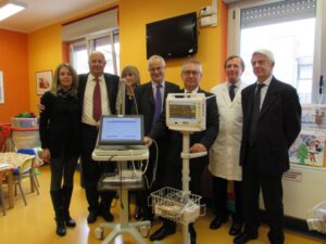 “Aiutaci a controllare un Cuore che batte”: apparecchiature inaugurate in Pediatria