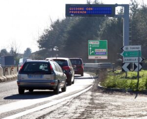 L’Anas annuncia limitazioni sul raccordo stradale Torino-Caselle nei giorni 12, 13 e 14 marzo