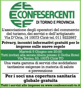 Privacy, questa sera l’incontro con Confesercenti sulle nuove regole