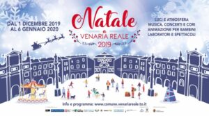 Natale a Venaria Reale, si accendono le luci