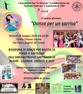 Le Gawasee e Sartimieri Italia: una serata di ballerine e scuole di danza per l’Africa