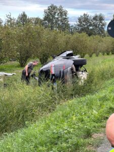 Altro incidente sulla Mandria, l’auto si ribalta: grave pensionato, morto il suo cagnolino