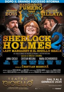 Con Vena Artistica al Teatro Gioiello per “Sherlock Holmes”